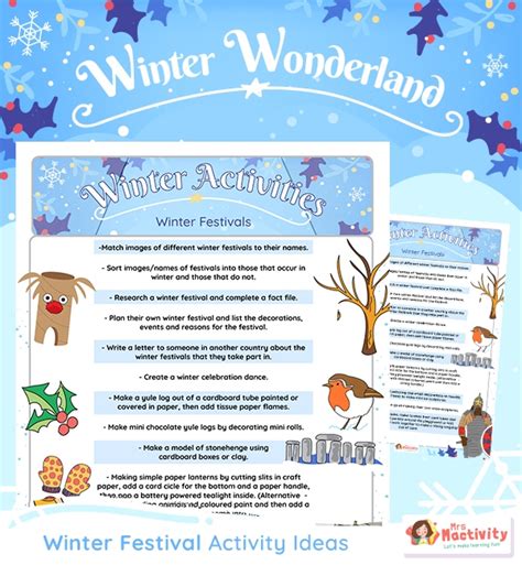 Winter Festivals Activity Ideas | Winter EYFS KS1 Resources