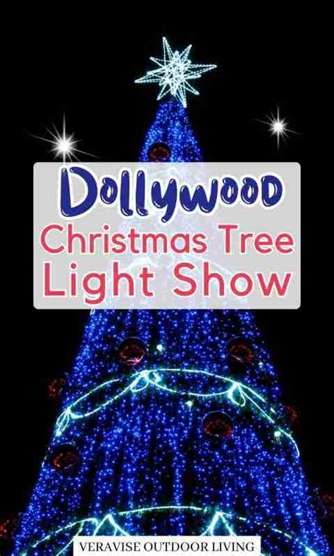 Dollywood Christmas Tree Light Show