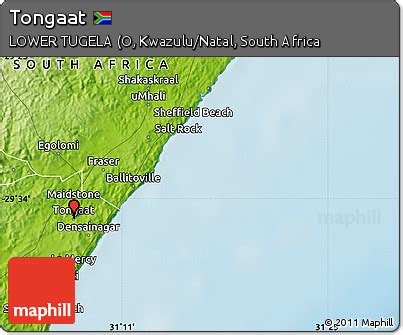 Free Physical Map of Tongaat