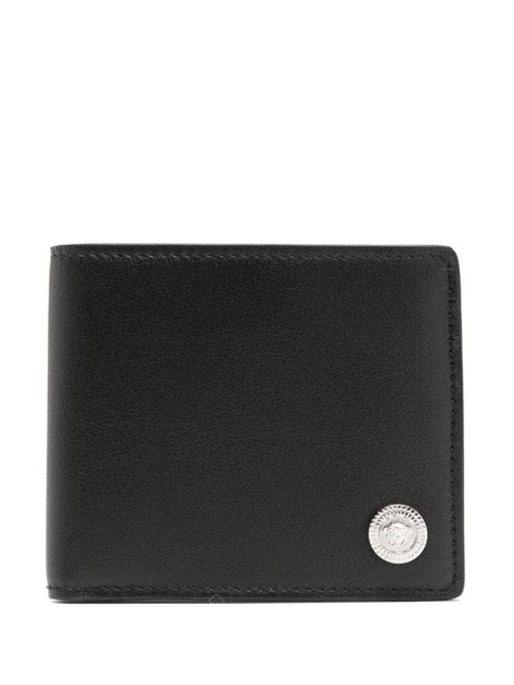 Versace Medusa Head-plaque bi-fold wallet | Smart Closet