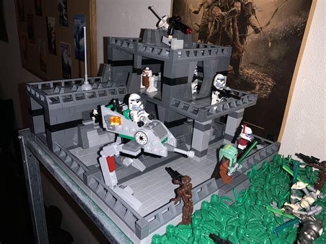 My custom clone base lego moc battle! : r/StarWars