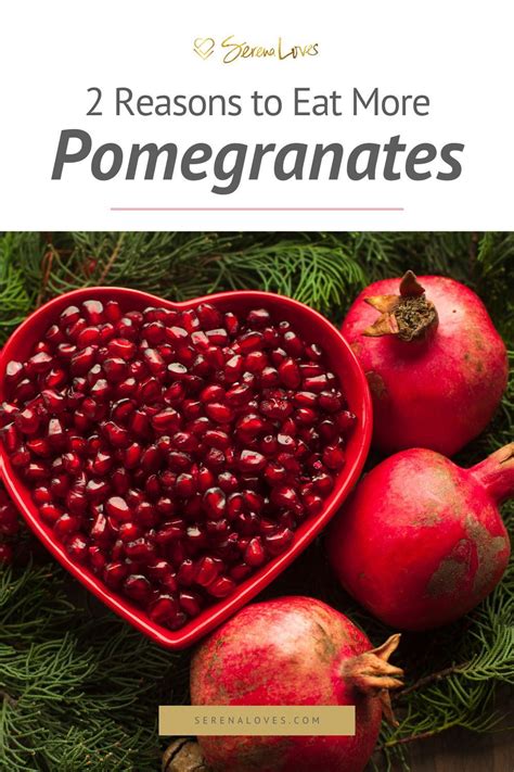 8 Benefits of Pomegranate Seeds for Your Health - Serena Loves ...