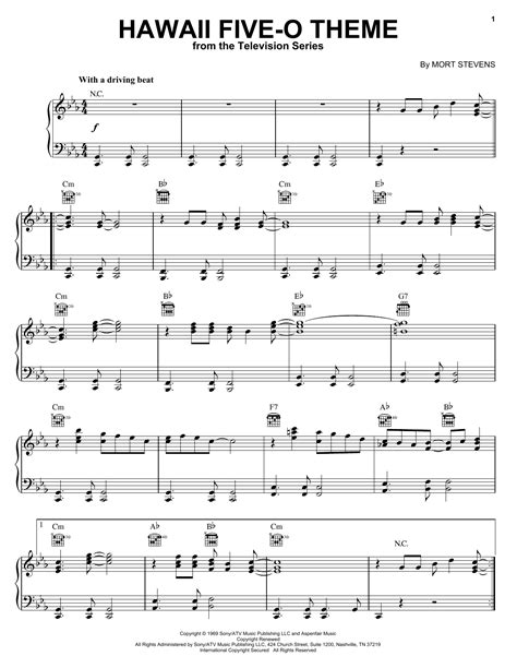 Hawaii Five-O Theme | Sheet Music Direct