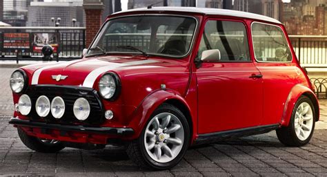 MINI Goes Old School With A One-Off Electric Classic Cooper | Carscoops