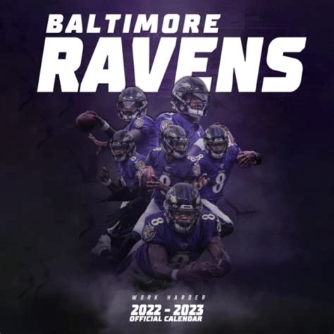 Baltimore Ravens Calendar 2022-2023: Baltimore Ravens OFFICIAL SPORT Calendar 2022 – 18 months ...