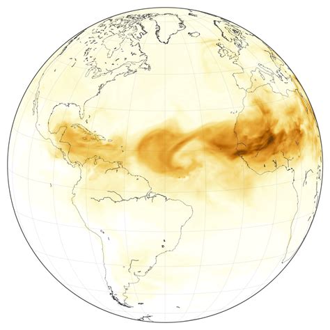 Here Comes the Saharan Dust