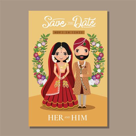 Indian Bride Cartoon