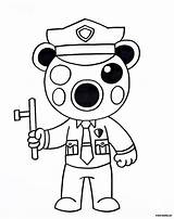 Coloring Page Roblox Piggy Adopt Me And Others Print For piggy  sketch template