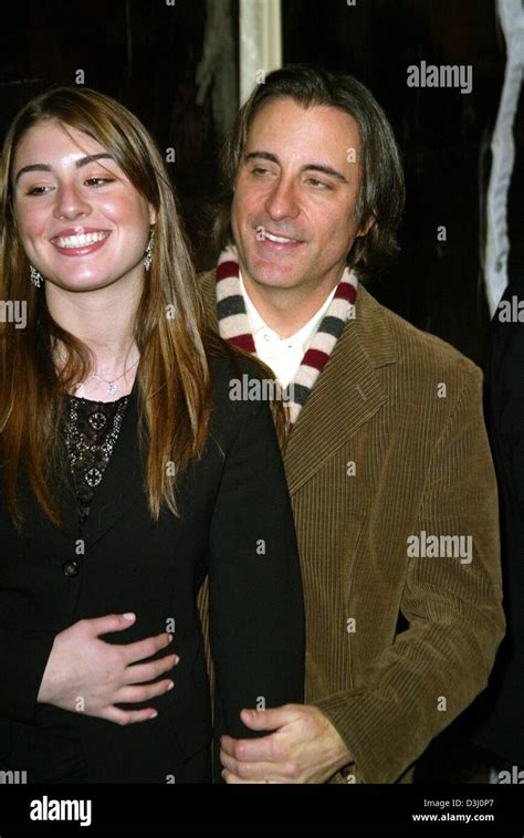 (dpa) - US actor Andy Garcia arrives with his daughter Dominique to the premiere of his latest ...