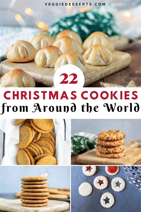 Christmas Cookies From Around The World - Veggie Desserts