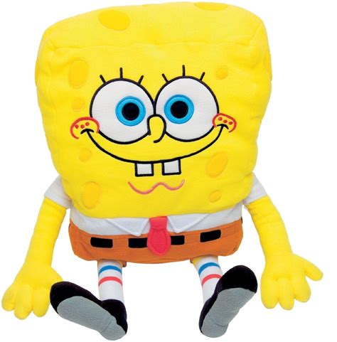 SpongeBob Cuddle Pillow Plush Toy 15" 40cm | Cuddle pillow, Baby stuffed animals, Spongebob