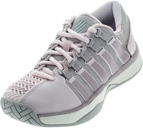 Amazon.com | K-Swiss Women's Hypercourt Tennis Shoe, Mauve Chalk/Cloud Gray, 8 M US | Tennis ...