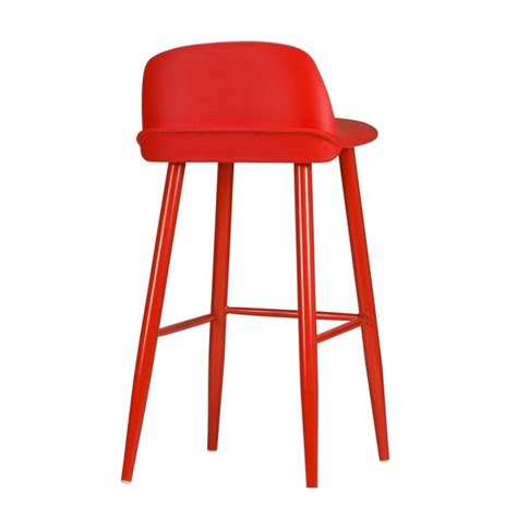 Interior: Beautiful Red Bar Stools With Arms from The Use Of Red bar Stools | Wooden bar stools ...