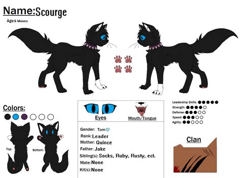 Scourge Reference Sheet by HallowButt on DeviantArt