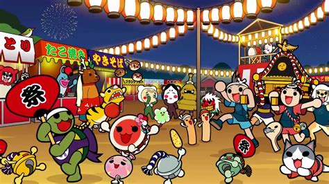 Taiko no Tatsujin Drum ‘n’ Fun! Nintendo Switch Menu Settings + Unlocked Characters [Region ...