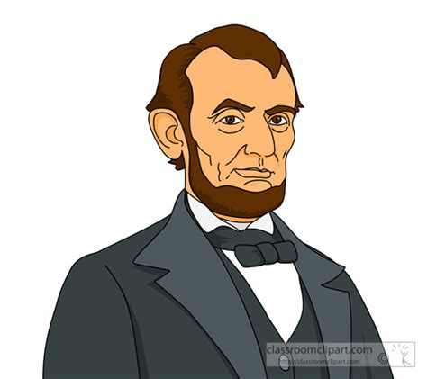 American Presidents Clipart - president-abraham-lincoln-clipart - Classroom Clipart