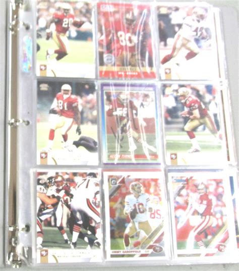 Lot - Binder Of 49ers Cards W/Signed Cards