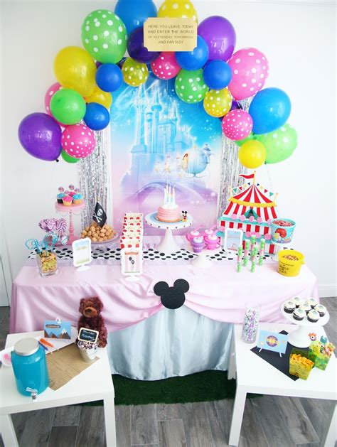 Walt Disney World Birthday Party | Celebration Stylist | Popular Party ...