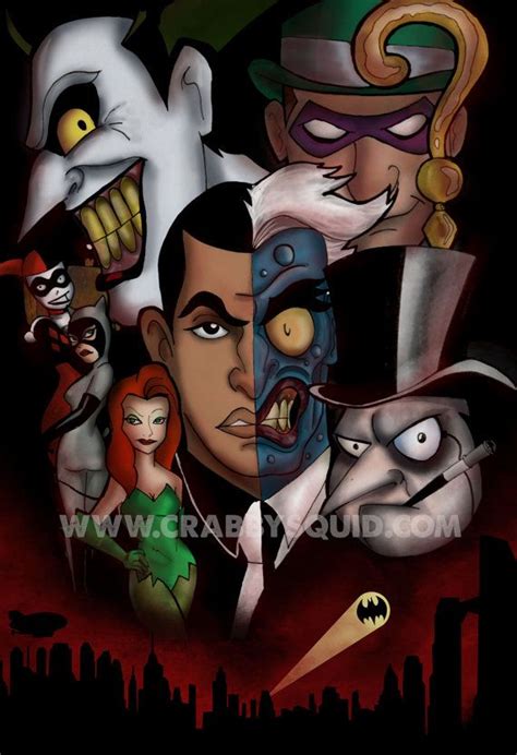 Batman The Animated Series Villains 13 x19 poster by djclulow | Batman the animated series ...