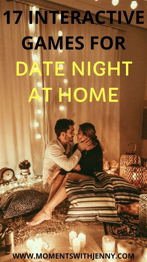 17 Exciting Games For Couples Date Night At Home | Moments With Jenny | Couple activities ...