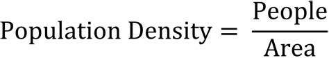 Worksheet For Geometry Population Density