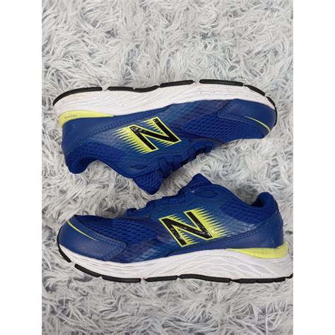 New Balance 680 V6 Youth Boys 3y Blue Athletic... - Depop