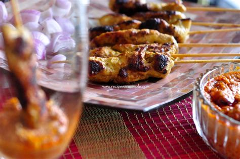 Malaysian Chicken Satay | Recipes are Simple