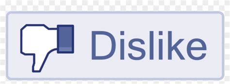 Facebook Dislike Button Not For Trolling - Dislike, HD Png Download - 2049x683(#142357) - PngFind