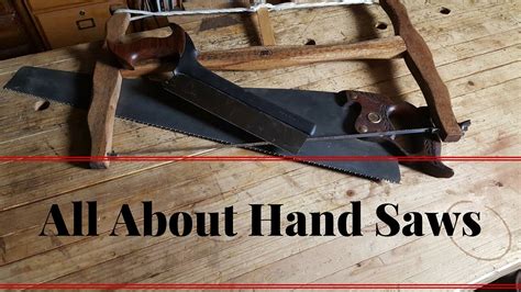 Different Types of Hand Saws and Their Uses - YouTube