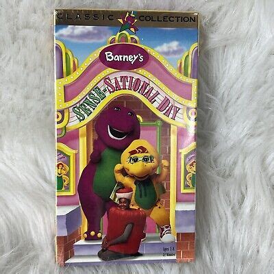 Barney - Barneys Sense-Sational Day (VHS, 1997) BRAND NEW 45986020154 | eBay