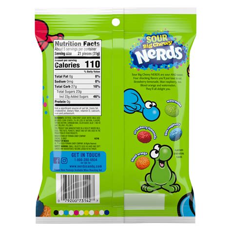 Nerds Big Chewy Sour Candy 6oz - Delivered In As Fast As 15 Minutes - SNAP EBT Eligible | Gopuff