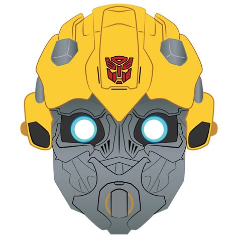 Bumblebee Mask Template | Free Printable Papercraft Templates