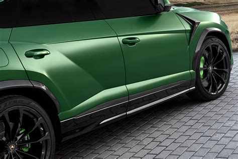 TopCar Lamborghini Urus Revealed with Military Green Paint and Camo ...