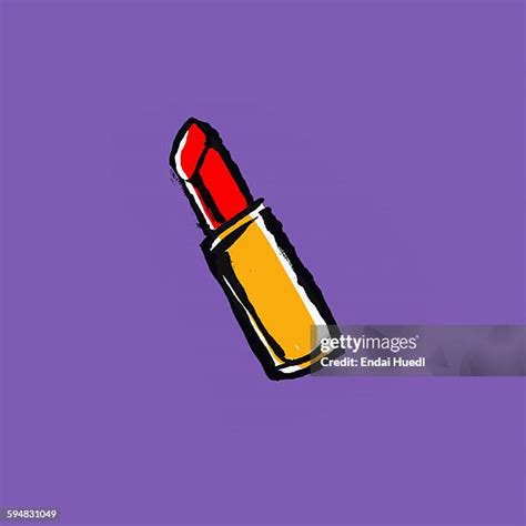 Red Lipstick High Res Illustrations - Getty Images