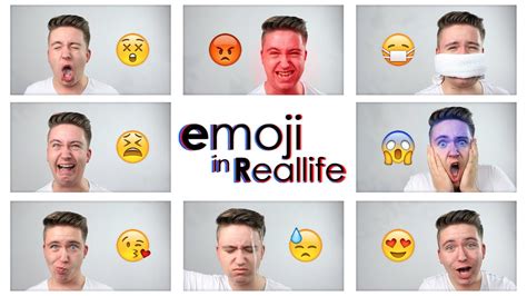 Emojis in Real Life - YouTube