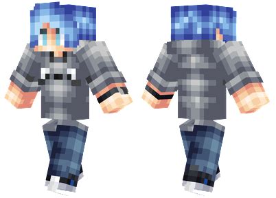 Blue Hair | Minecraft Skins