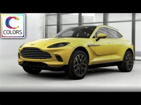 2021 Aston Martin DBX Colors - YouTube