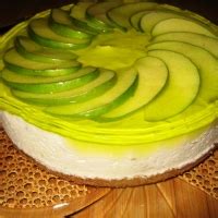 Green Apple Mousse Cake Recipe