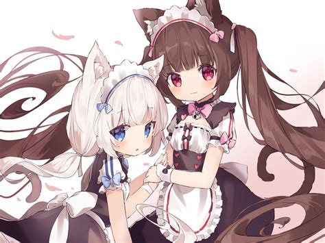 Chocola and Vanilla [Nekopara] : r/awwnime