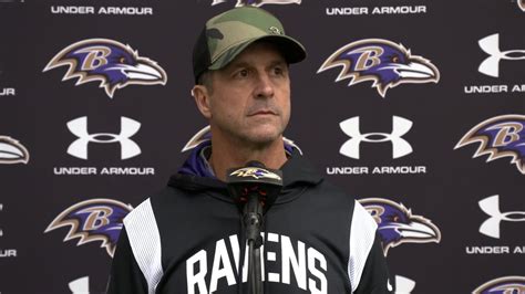 John Harbaugh: Ravens Expect 'Very Physical, Very Tough' Game in Cleveland