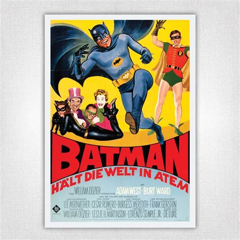 1966 Batman Movie Poster