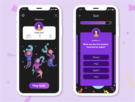 Quiz Game app by Supriya Ariveti on Dribbble