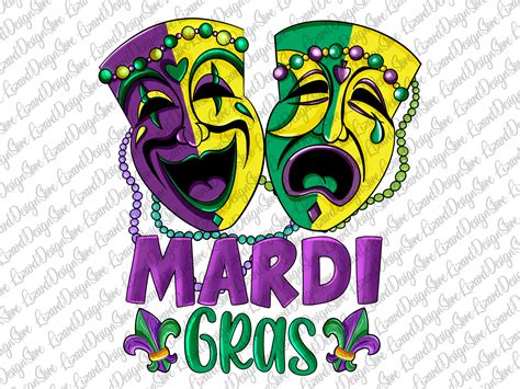 Mardi Gras Mask Fleur De Lis Png File Mardi Gras Mask and | Etsy