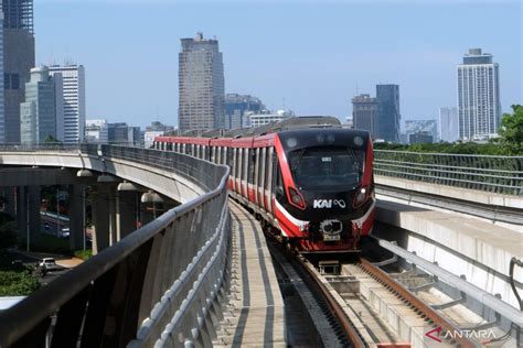 Jabodebek LRT train declared as national vital object - ANTARA News