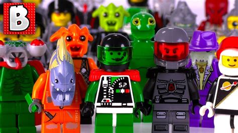 Every LEGO Space Police Minifigure Ever Made!!! | Collection Review ...