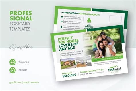 Real Estate Postcard Templates - Free Download