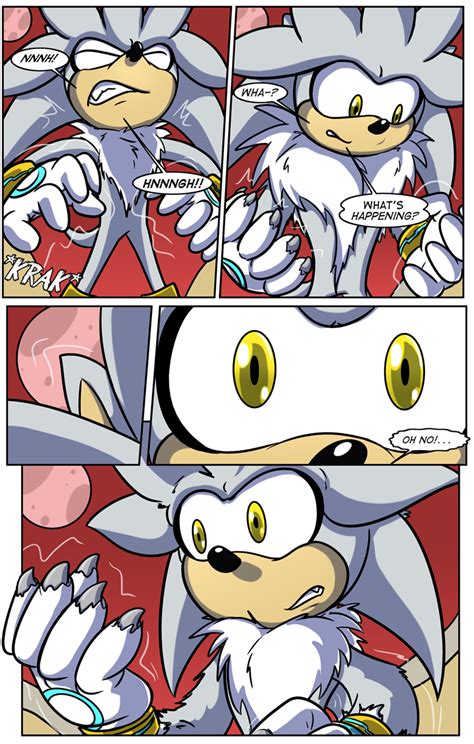 Silver the Werehog transformation Pg.1 - Silver the Hedgehog Fan Art ...