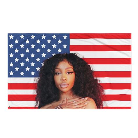 SZA American Flag, Large SZA Room Flag, 34.5 H X 56 W - Etsy UK