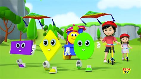 Bob the train | Shapes Song | Shapes Rolling | Learn Shapes Nursery Rhymes| S2-E