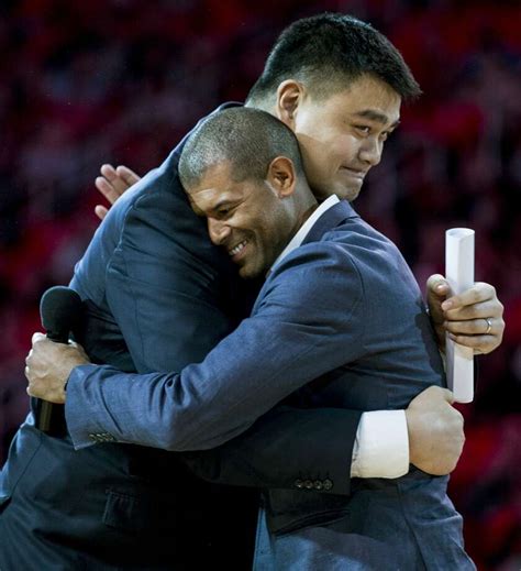 Yao Ming's No. 11 retired by Rockets - Houston Chronicle